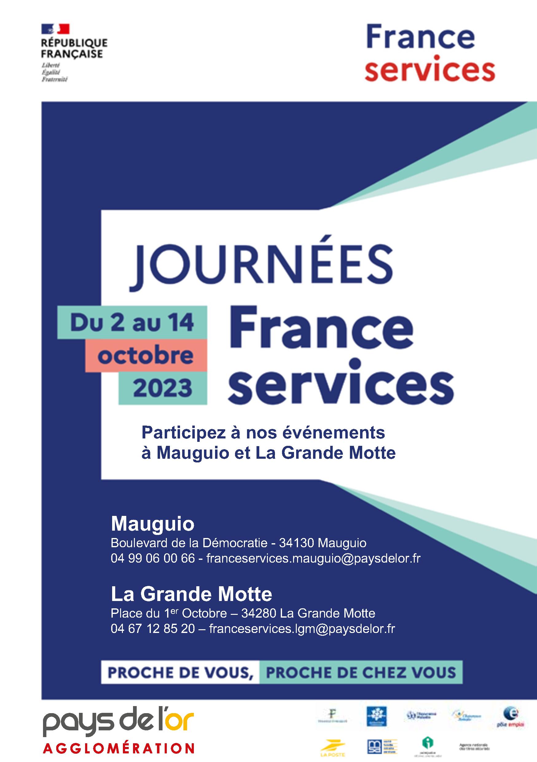 Programme Journées France services 2023