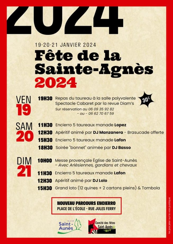 Fête de la Sainte-Agnès 2024
