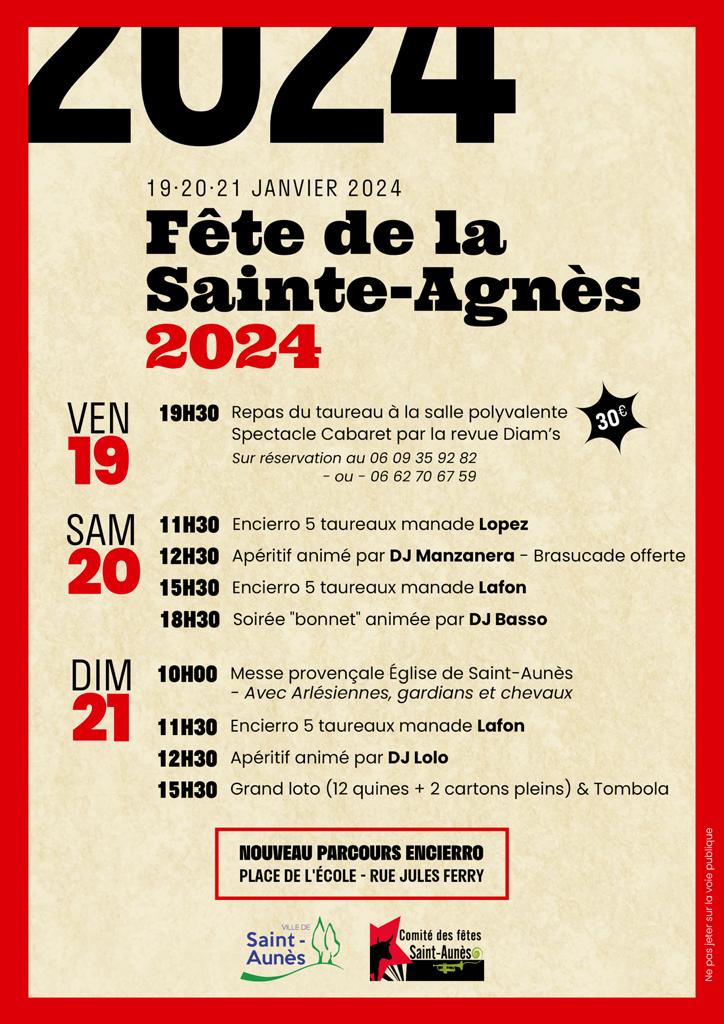 Fête de la Sainte-Agnès 2024 - Agglomération du Pays de l'Or