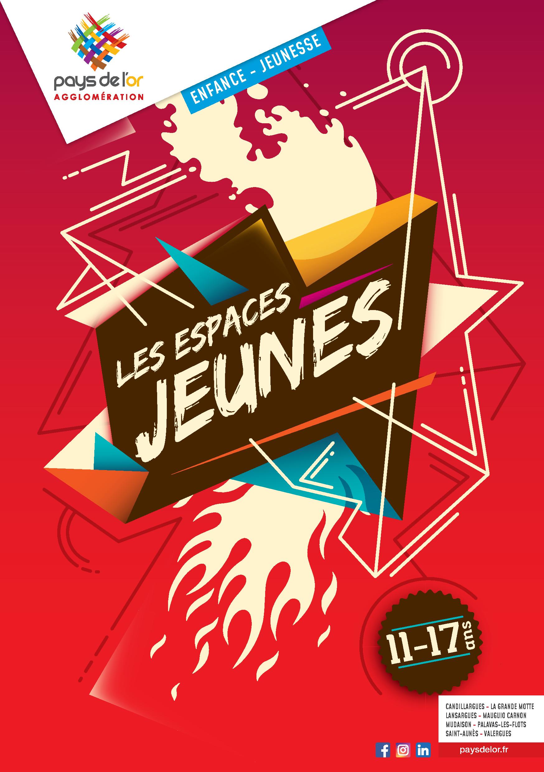 Dépliant Espaces Jeunes 24/25