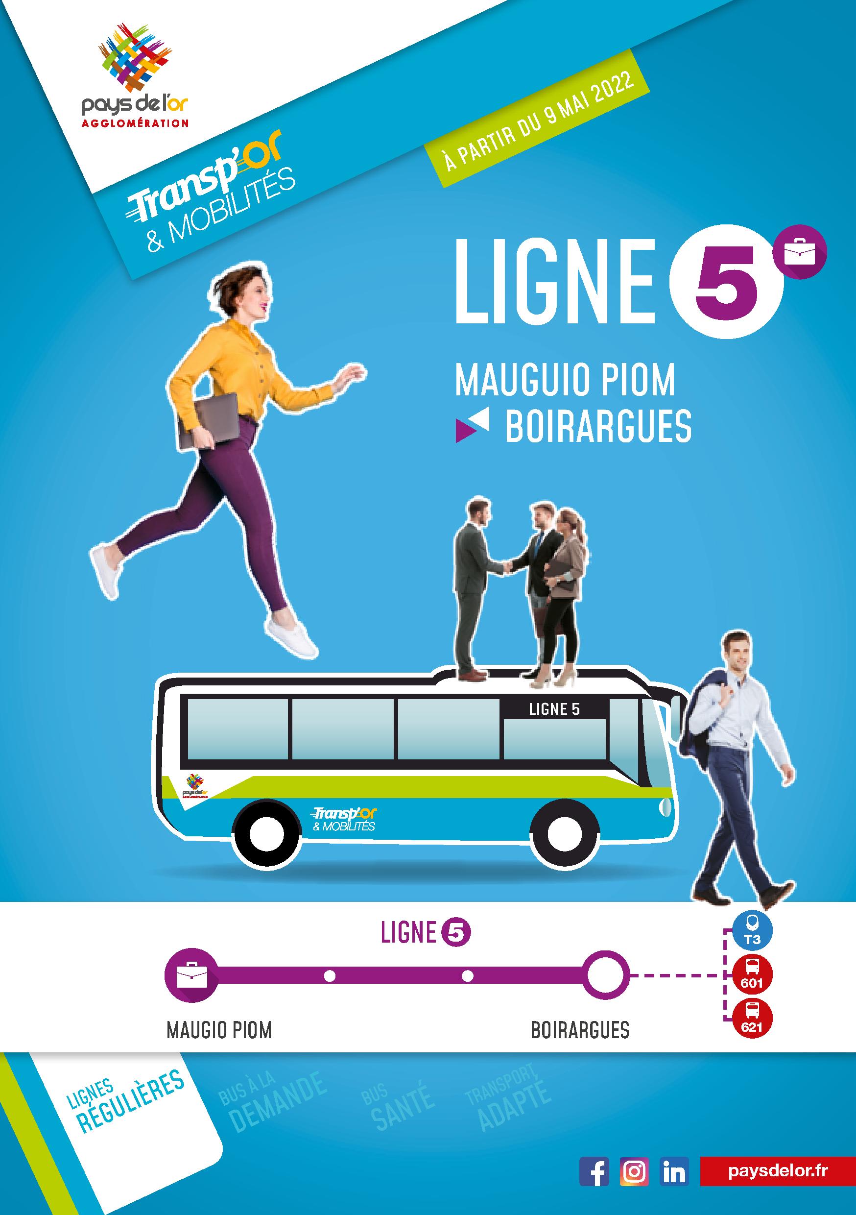 Horaires Ligne 5