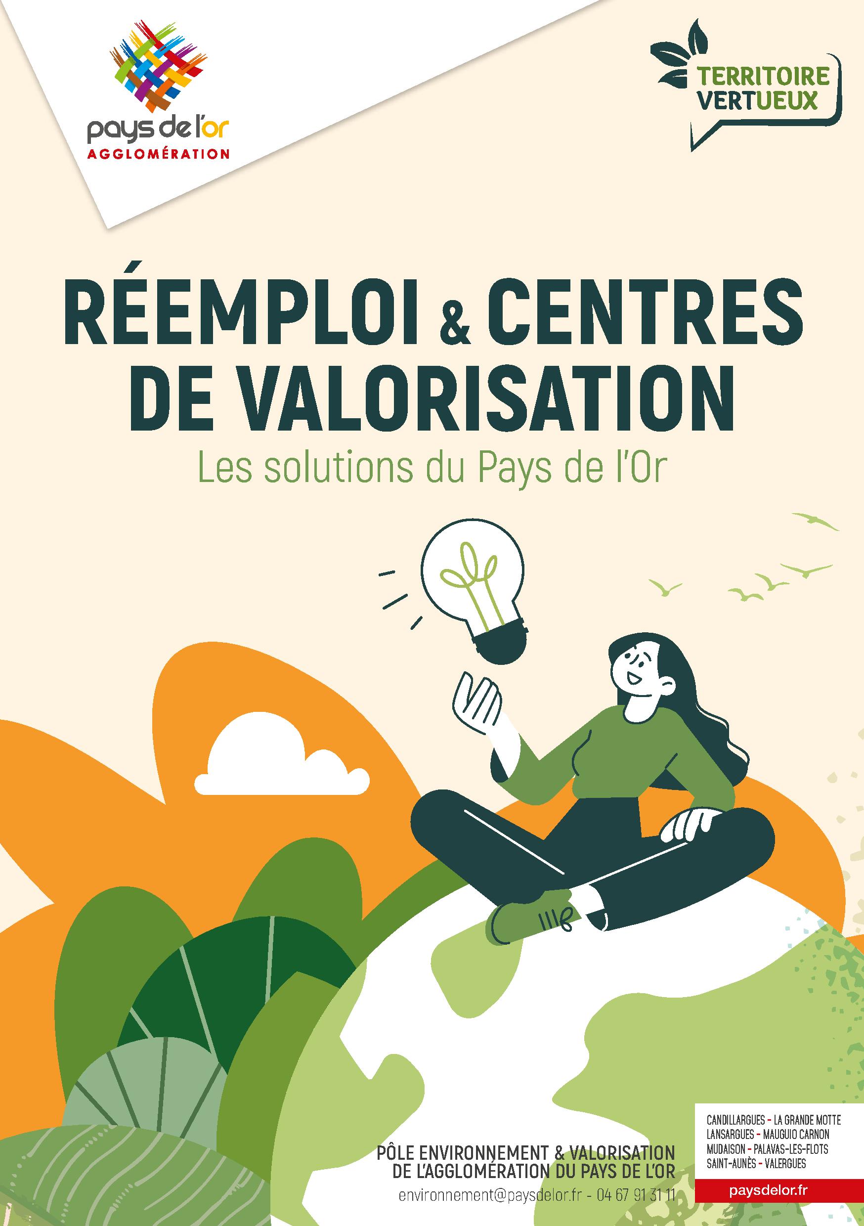 Dépliant Réemploi et Centres de valorisation