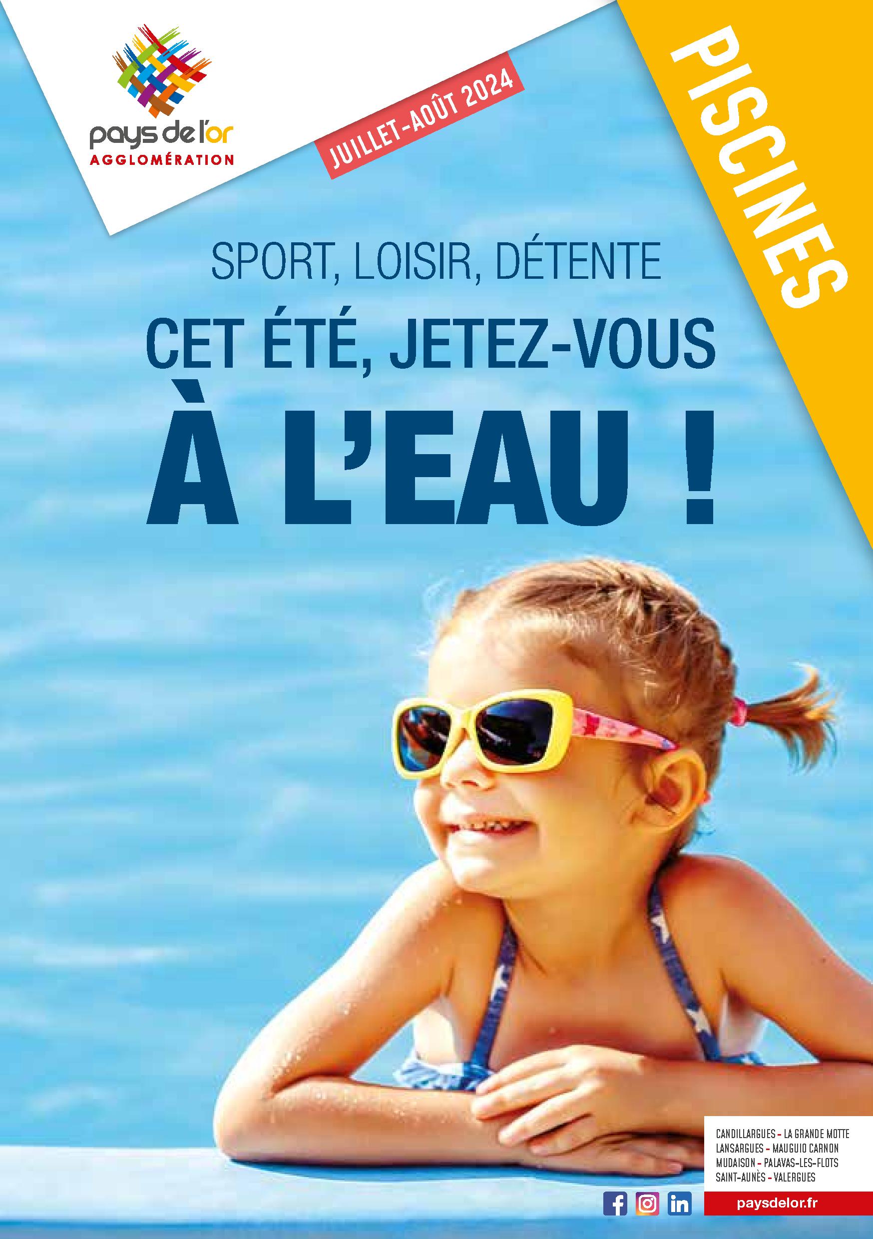 Brochure piscines été 2024