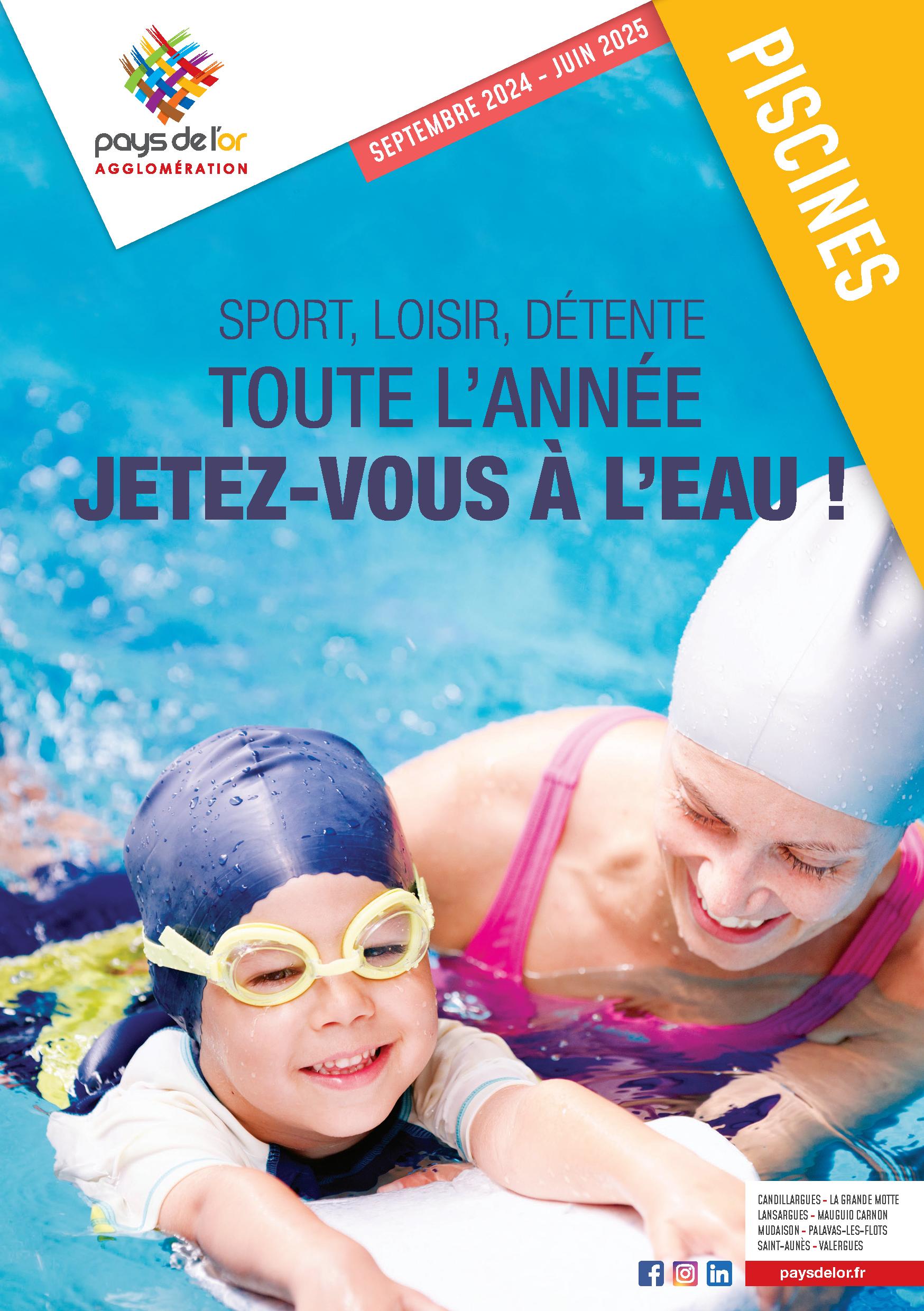 Brochure piscines 2024/2025