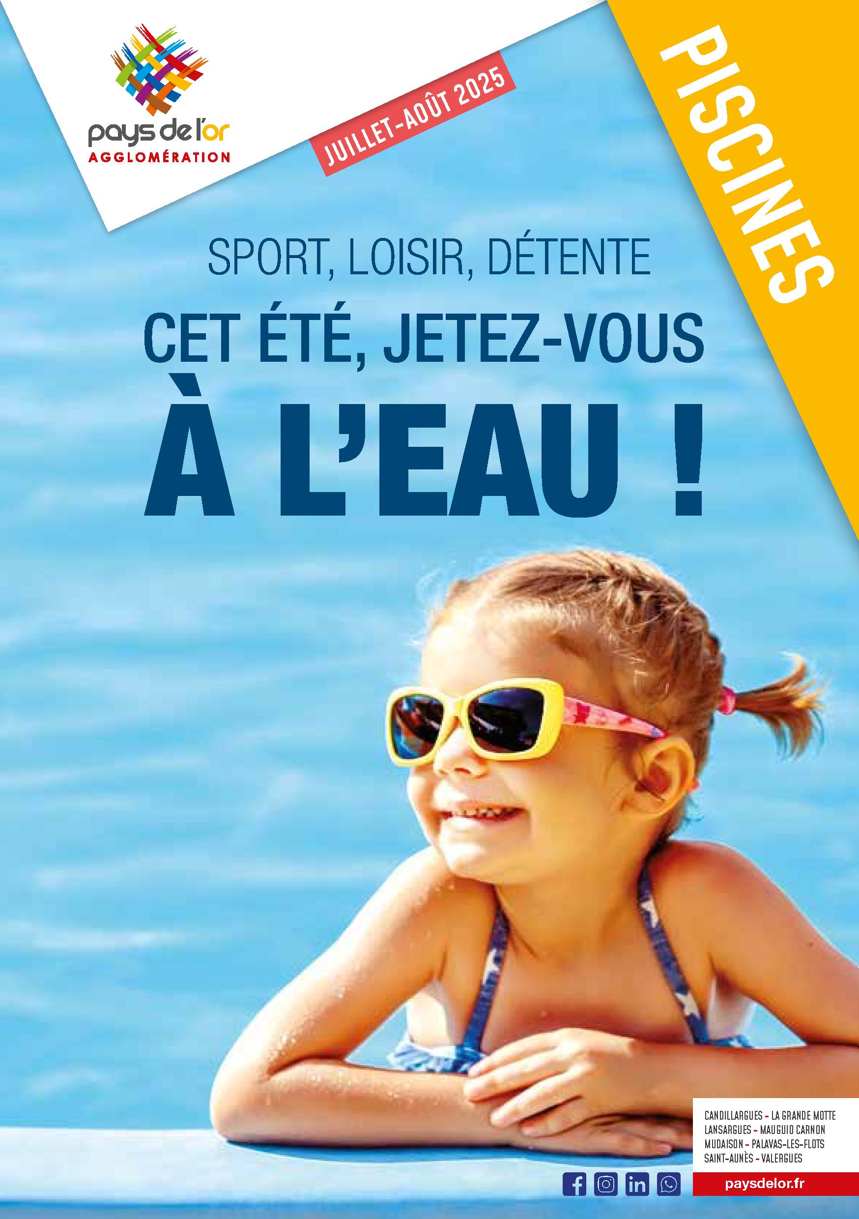 Brochure piscines été 2025